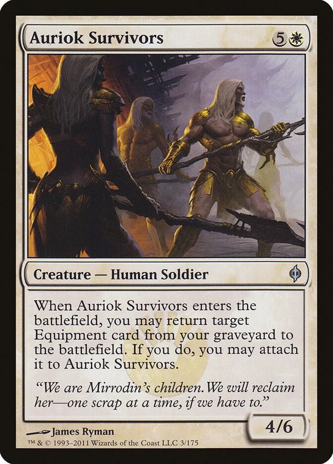 Auriok Survivors, New Phyrexia 3