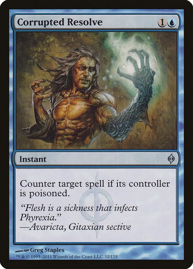 Corrupted Resolve, New Phyrexia 32