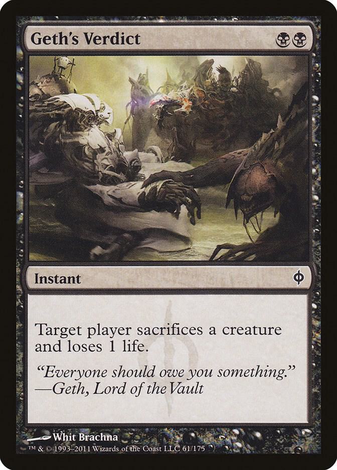 Geth's Verdict, New Phyrexia 61