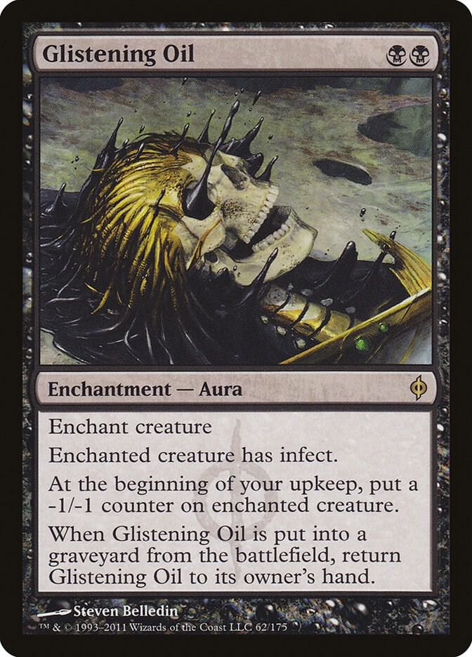 Glistening Oil, New Phyrexia 62