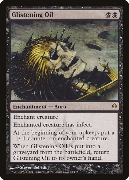 Glistening Oil, New Phyrexia 62