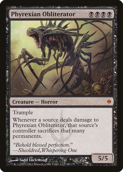 Phyrexian Obliterator, New Phyrexia 68