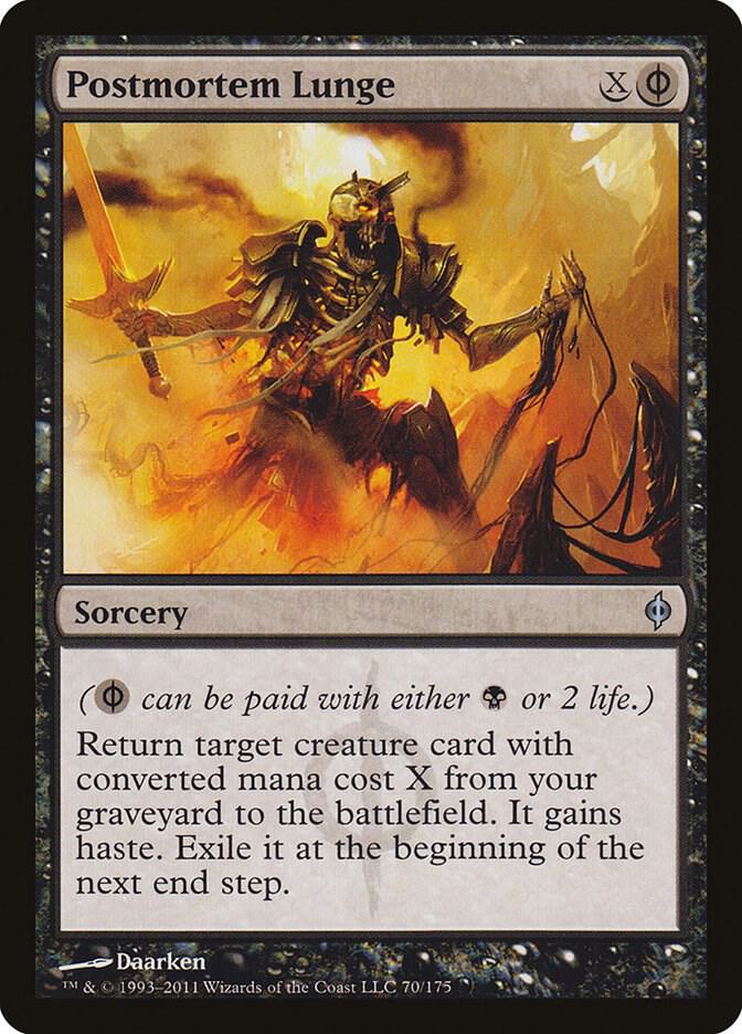 Postmortem Lunge, New Phyrexia 70