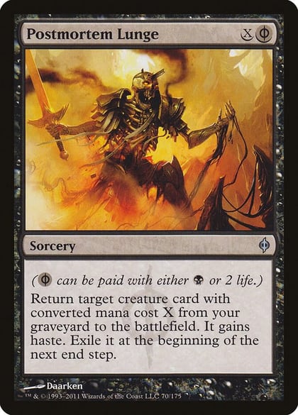 Postmortem Lunge, New Phyrexia 70