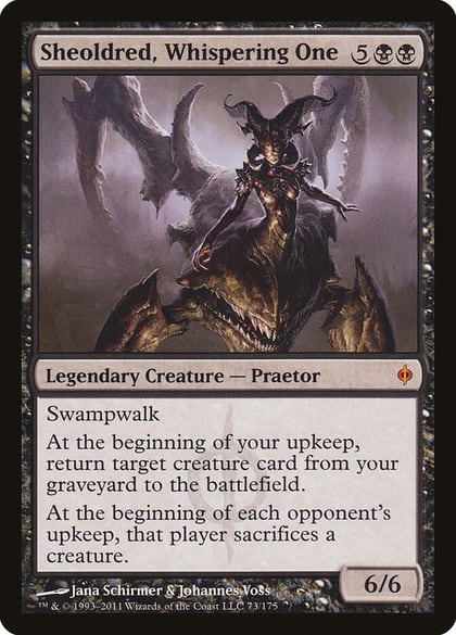 Sheoldred, Whispering One, New Phyrexia 73