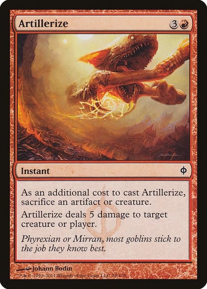 Artillerize, New Phyrexia 79