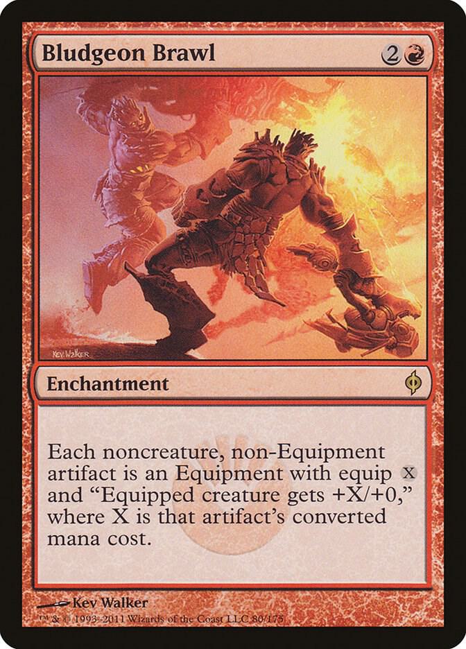 Bludgeon Brawl, New Phyrexia 80