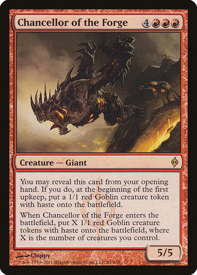 Chancellor of the Forge, New Phyrexia 81