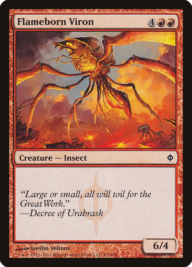 Flameborn Viron, New Phyrexia 83