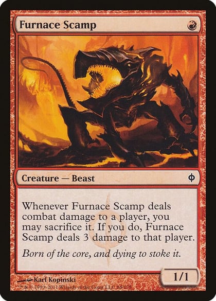 Furnace Scamp, New Phyrexia 84
