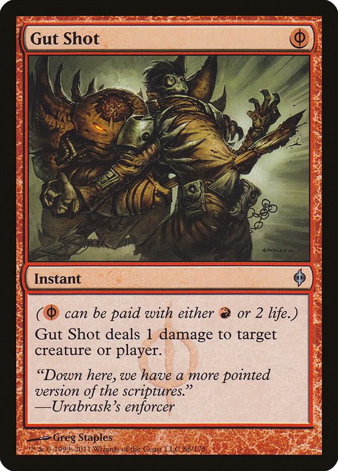 Gut Shot, New Phyrexia 86