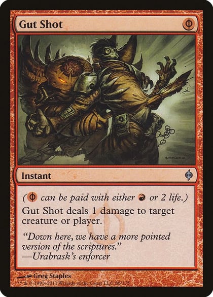 Gut Shot, New Phyrexia 86