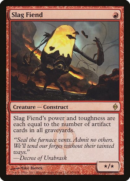 Slag Fiend, New Phyrexia 95