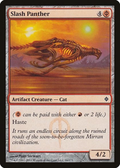Slash Panther, New Phyrexia 96