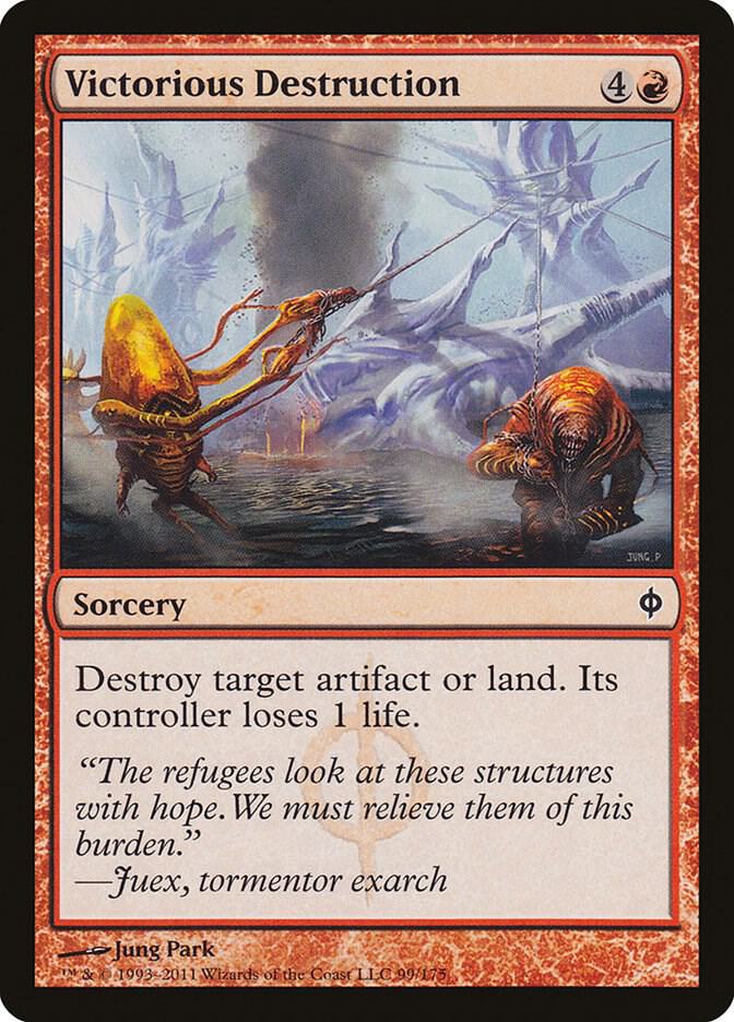 Victorious Destruction, New Phyrexia 99
