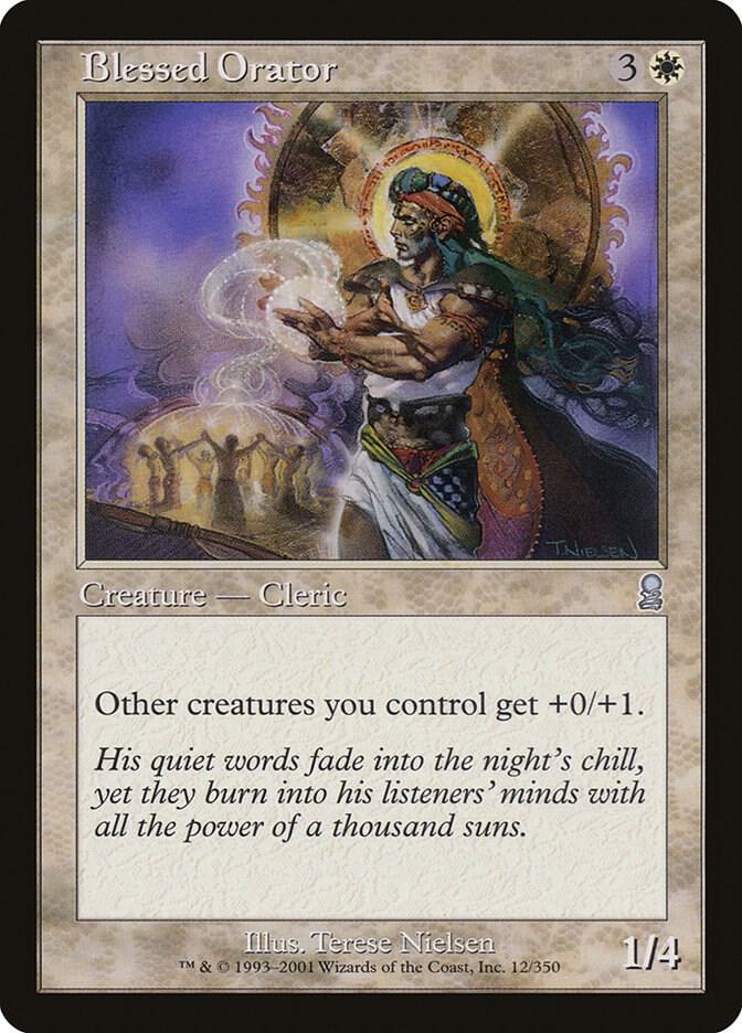Blessed Orator, Odyssey 12