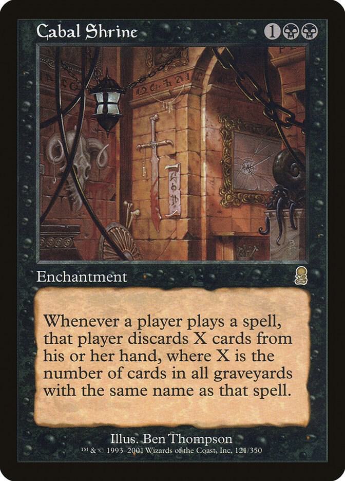 Cabal Shrine, Odyssey 121