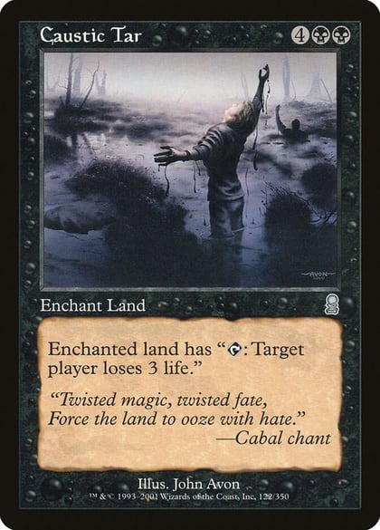 Caustic Tar, Odyssey 122