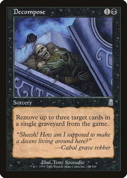 Decompose, Odyssey 128