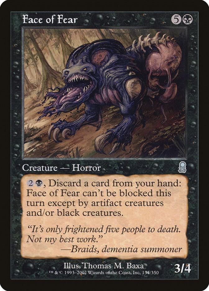 Face of Fear, Odyssey 134