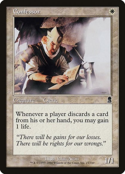 Confessor, Odyssey 15