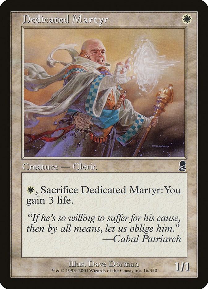 Dedicated Martyr, Odyssey 16
