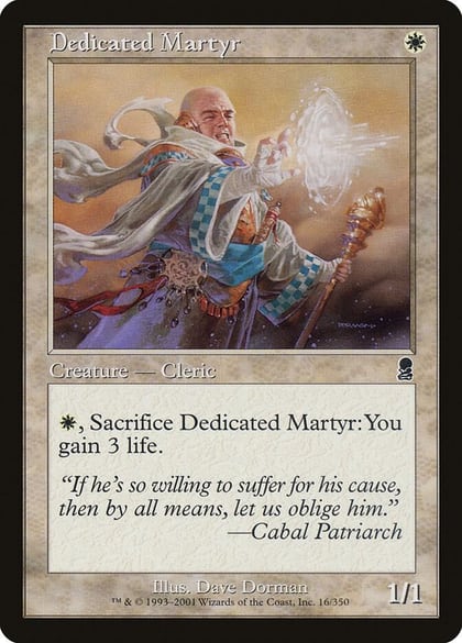 Dedicated Martyr, Odyssey 16