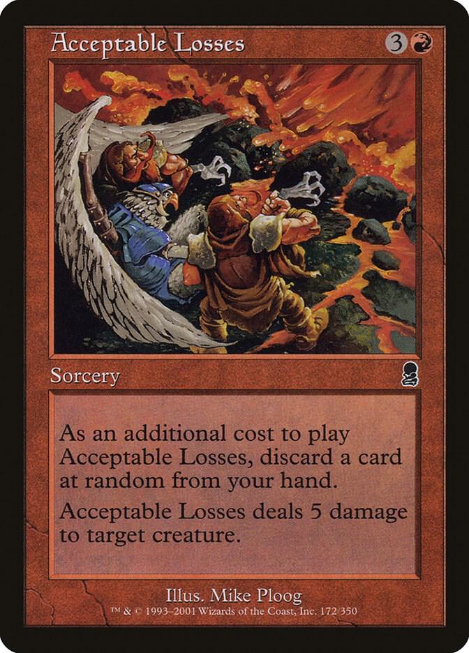 Acceptable Losses, Odyssey 172