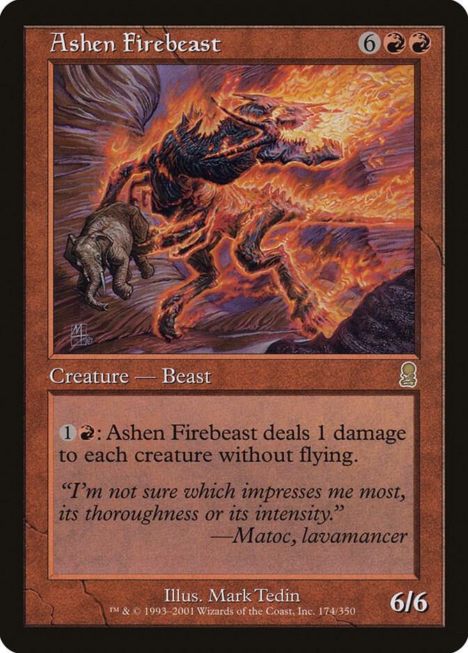 Ashen Firebeast, Odyssey 174