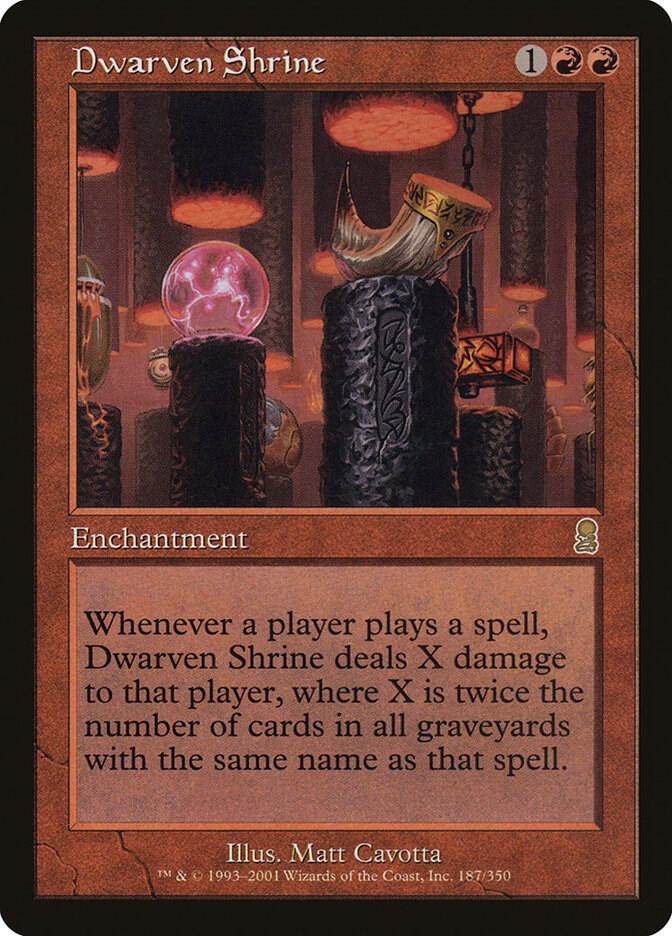 Dwarven Shrine, Odyssey 187