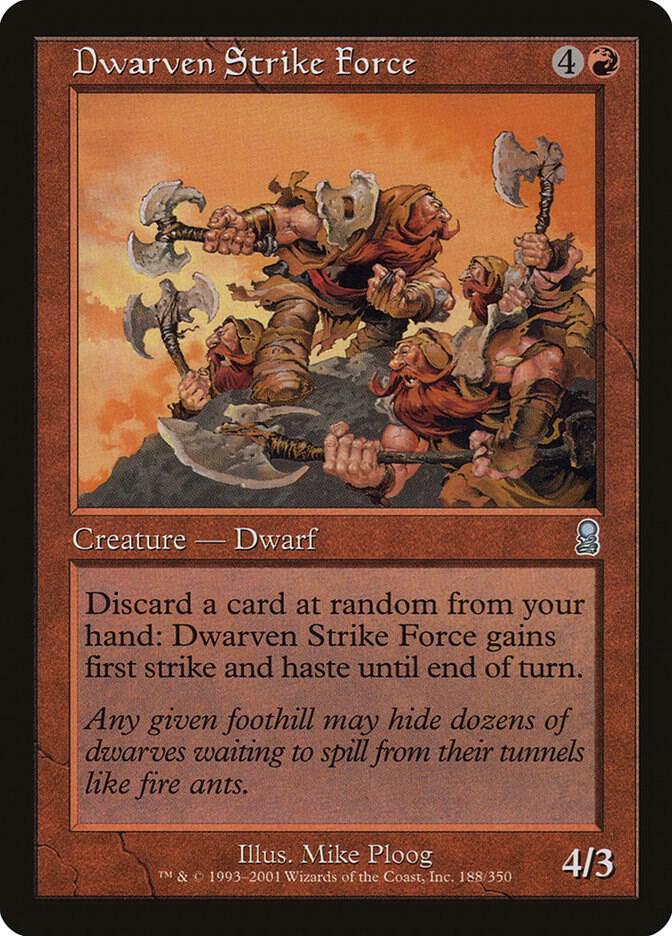 Dwarven Strike Force, Odyssey 188