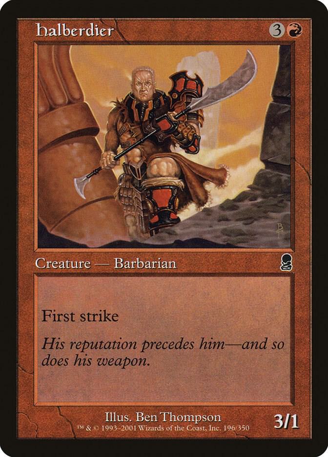 Halberdier, Odyssey 196