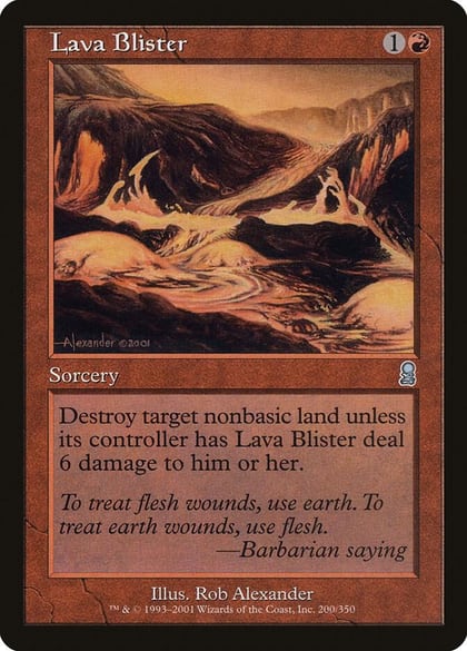 Lava Blister, Odyssey 200
