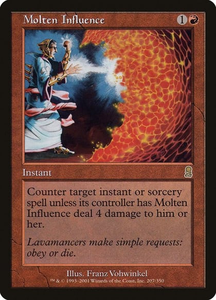 Molten Influence, Odyssey 207