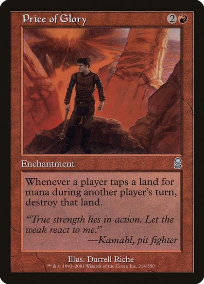 Price of Glory, Odyssey 214