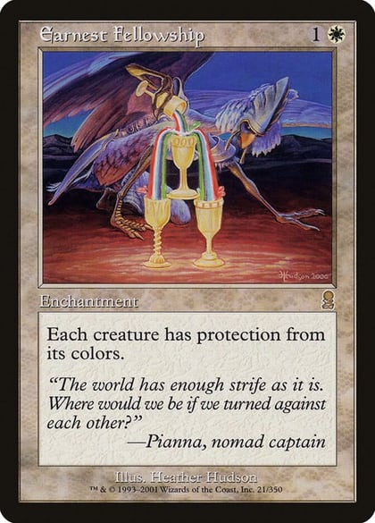 Earnest Fellowship, Odyssey 21