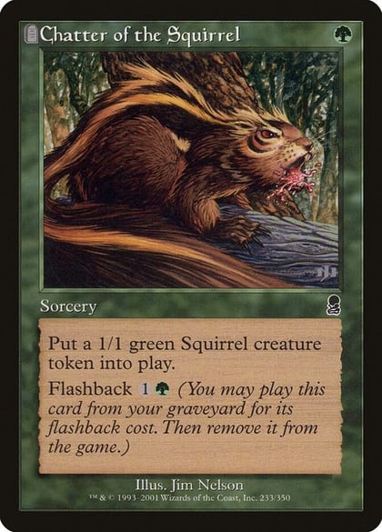 Chatter of the Squirrel, Odyssey 233