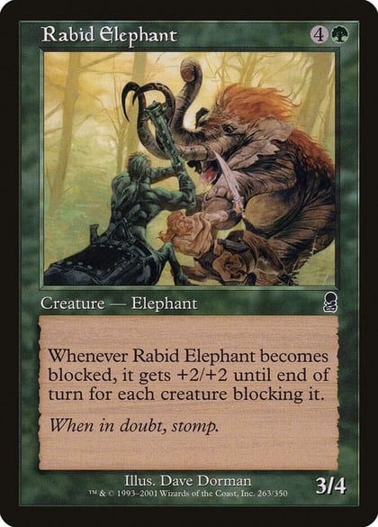 Rabid Elephant, Odyssey 263