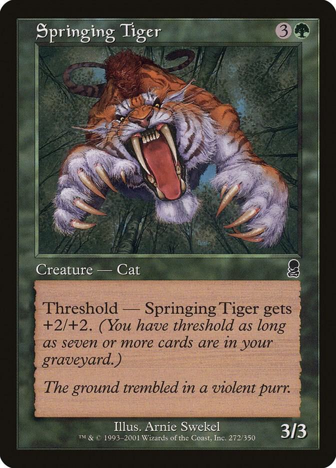 Springing Tiger, Odyssey 272