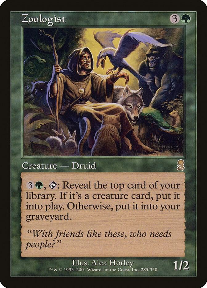Zoologist, Odyssey 285