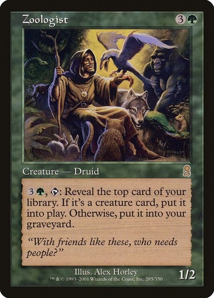 Zoologist, Odyssey 285