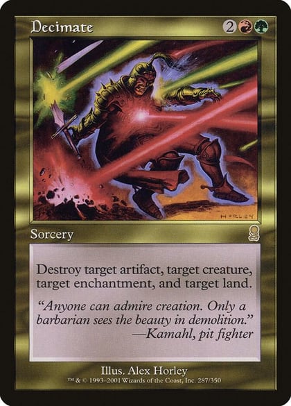 Decimate, Odyssey 287