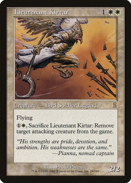 Lieutenant Kirtar, Odyssey 29