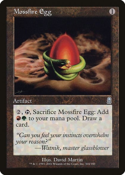 Mossfire Egg, Odyssey 304