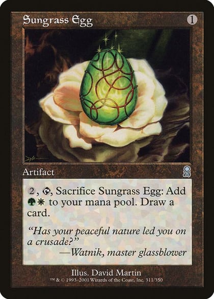 Sungrass Egg, Odyssey 311