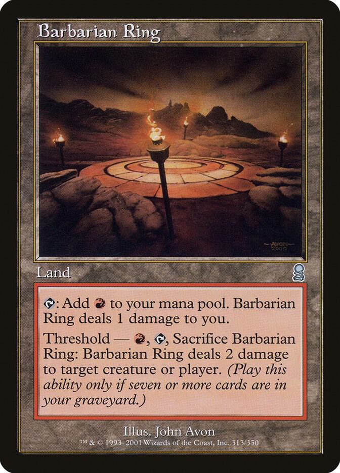 Barbarian Ring, Odyssey 313