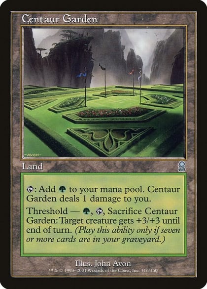 Centaur Garden, Odyssey 316
