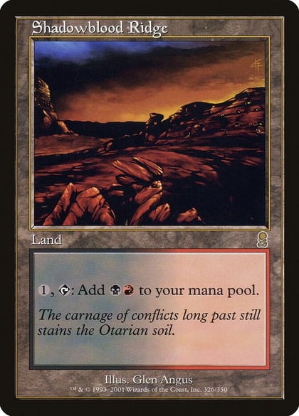 Shadowblood Ridge, Odyssey 326