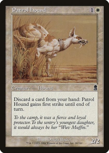 Patrol Hound, Odyssey 38