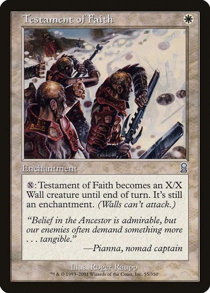 Testament of Faith, Odyssey 55